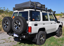 Load image into Gallery viewer, Toyota Landcruiser 76 Series (2007- 2025) Wagon Outback Accessories Rear Bar (SKU: TWC76)