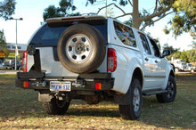 Load image into Gallery viewer, Nissan Navara (2005-2015) D40 4WD Well Body Outback Accessories Rear Bar (SKU: TWCNAV2)