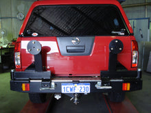 Load image into Gallery viewer, Nissan Navara (2005-2015) D40 4WD Well Body Outback Accessories Rear Bar (SKU: TWCNAV2)