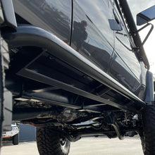 Load image into Gallery viewer, Toyota Landcruiser 79 Series (2016-2027) Single Cab (ANGLED) Phat Bars Rock Sliders/Side Steps – Powdercoated
