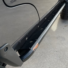 Load image into Gallery viewer, Toyota Landcruiser 76 Series (2016-2027) (ANGLED) Phat Bars Rock Sliders/Side Steps – Powdercoated