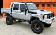 Load image into Gallery viewer, Toyota Landcruiser 79 Series (2007-2024) VDJ Phat Bars 5" Stainless Snorkel