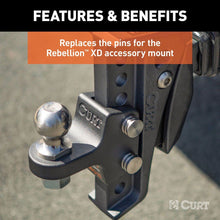 Load image into Gallery viewer, CURT Replacement Rebellion XD Accessory Mount Pins