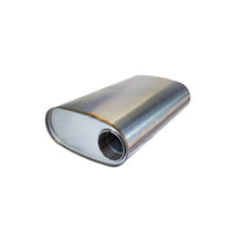 Load image into Gallery viewer, Redback 11 X 6 Oval 409 Tri Flow 3" Inlet 18" Long Offset / Centre