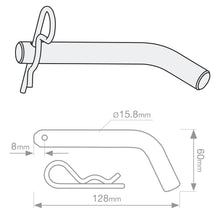 Load image into Gallery viewer, TAG Hitch Pin & R-Clip