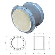 Load image into Gallery viewer, Redback Enviro Diesel Particulate Filter to suit Isuzu FVY240-300 (07/2016 - on), FVZ240-300 (07/2016 - on), Isuzu FVZ260-300 (07/2016 - on), Isuzu FVD165-300 (07/2016 - on), FVD165-260 (07/2016 - on), Isuzu FVR165-300 (07/2016 - on), FVR165-260...