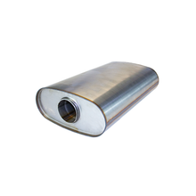 Load image into Gallery viewer, Redback 11 X 6 Oval 409 Tri Flow 3" Inlet 18" Long Offset / Centre