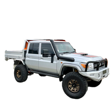 Load image into Gallery viewer, Toyota Landcruiser 76 Series (2007-2024) VDJ Phat Bars 5" Stainless Snorkel