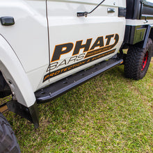 Load image into Gallery viewer, Toyota Landcruiser 79 Series (2016-2025) Single Cab (FLAT) Phat Bars Rock Sliders/Side Steps – Powdercoated