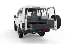 Load image into Gallery viewer, Toyota Landcruiser 78 Series (2007-2022) V8 Gxl Troop Carrier 4WD Interiors Fixed Floor Drawers