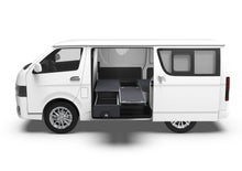 Load image into Gallery viewer, Toyota Hiace (2005-2019) Side Access 4WD Interiors Single Roller Floor Drawers Van