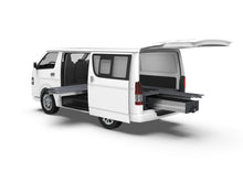 Load image into Gallery viewer, Toyota Hiace (2005-2019) Full Van 4WD Interiors Dual Roller Floor Side Drawers & Single Roller Floor Rear Drawers Van