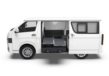 Load image into Gallery viewer, Toyota Hiace (2005-2019) Side Access 4WD Interiors Dual Roller Floor Drawers Van