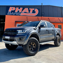 Load image into Gallery viewer, Ford Ranger (2012-2015) PX1 3.2L Phat Bars 4" Stainless TWIN Snorkels