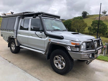 Load image into Gallery viewer, Toyota Landcruiser 76 Series (2007-2024) VDJ Phat Bars 4" Stainless Snorkel