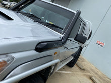 Load image into Gallery viewer, Toyota Landcruiser 70 Series LH (VDJ) Fatz Fabrication 4" Stainless Snorkel (Not Std Side)