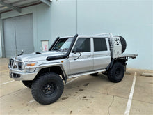 Load image into Gallery viewer, Toyota Landcruiser 70 Series LH (VDJ) Fatz Fabrication 4" Stainless Snorkel (Not Std Side)