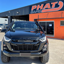 Load image into Gallery viewer, Isuzu D-Max (2021-2025) Phat Bars 4" Stainless TWIN Snorkels