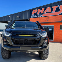 Load image into Gallery viewer, Isuzu D-Max (2021-2025) Phat Bars 4" Stainless TWIN Snorkels