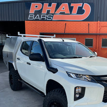 Load image into Gallery viewer, Mitsubishi Triton (2017-2024) MR Phat Bars 4" Stainless Snorkel