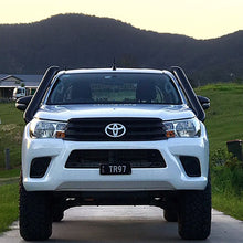 Load image into Gallery viewer, Toyota Hilux (2015-2025) N80 GUN Phat Bars 4" Twin Stainless Snorkels