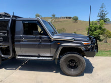 Load image into Gallery viewer, Toyota Landcruiser 79 Series (2006-2024) VDJ Phat Bars 4" Twin Stainless Snorkels