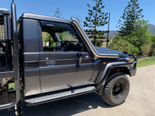 Load image into Gallery viewer, Toyota Landcruiser 79 Series (2006-2024) VDJ Phat Bars 4" Twin Stainless Snorkels