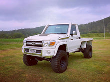 Load image into Gallery viewer, Toyota Landcruiser 79 Series (2006-2024) VDJ Phat Bars 4" Twin Stainless Snorkels