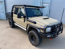 Load image into Gallery viewer, Toyota Landcruiser 79 Series (2007-2023) VDJ Fatz Fabrication 4" Stainless Snorkel