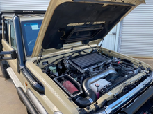 Load image into Gallery viewer, Toyota Landcruiser 79 Series (2007-2023) VDJ Fatz Fabrication 4" Stainless Snorkel