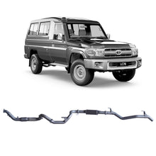 Load image into Gallery viewer, Redback Extreme Duty Exhaust for Toyota Landcruiser 78 Series Troop Carrier (03/2007 - 10/2016)
