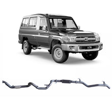 Load image into Gallery viewer, Redback Extreme Duty Exhaust for Toyota Landcruiser 78 Series Troop Carrier (03/2007 - 10/2016)
