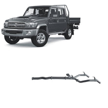 Load image into Gallery viewer, Redback Extreme Duty Twin Exhaust for Toyota Landcruiser 79 Series Single and Double Cab (11/2016 - on)
