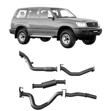 Load image into Gallery viewer, Redback Extreme Duty Exhaust for Toyota Landcruiser 105 Series Wagon (03/1998 - 10/2007)

