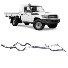 Load image into Gallery viewer, Redback 4x4 Extreme Duty Twin Exhaust for Toyota Landcruiser (01/2007 - 10/2016)
