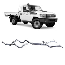 Load image into Gallery viewer, Redback 4x4 Extreme Duty Twin Exhaust for Toyota Landcruiser (01/2007 - 10/2016)
