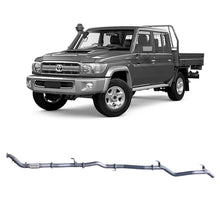 Load image into Gallery viewer, Redback Extreme Duty Exhaust for Toyota Landcruiser 79 Series Double Cab with Auxiliary Fuel Tank (01/2012 - 10/2016)
