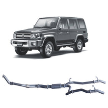 Load image into Gallery viewer, Redback Extreme Duty Twin Exhaust for Toyota 76 Series Landcruiser (03/2007 - 10/2016)
