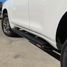 Load image into Gallery viewer, Toyota Prado 150 Series (2009-2024) (FLAT) Phat Bars Rock Sliders/Side Steps – Powdercoated