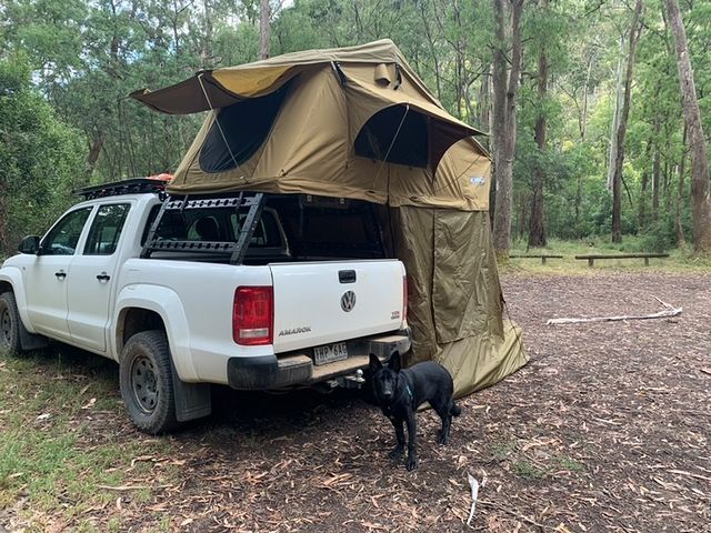 amarok tent Volkswagen Amarok (2011-2023) OzRoo Tub Rack