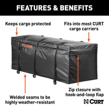 Load image into Gallery viewer, CURT Weatherproof Vinyl Cargo Bag (142cm x 46cm x 53cm)
