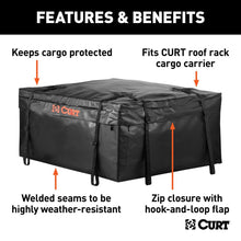 Load image into Gallery viewer, CURT Weatherproof Vinyl Cargo Bag (96cm x 86cm x 46cm)
