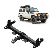 Load image into Gallery viewer, TAG Extreme Recovery Towbar &amp; Direct Fit Wiring for Toyota Landcruiser 76 Series Wagon (03/2007 - On)
