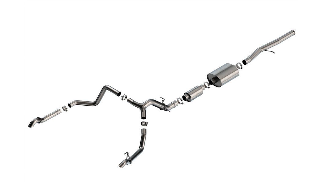 Chevrolet Silverado 1500 (2022-2024) ZR2 Borla S-Type Cat-Back Exhaust System