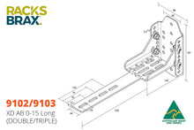 Load image into Gallery viewer, RacksBrax XD Adjustable Brackets
