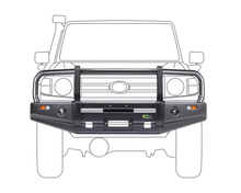 Load image into Gallery viewer, Toyota LC 75, 78 &amp; 79 Series (84-07) Ironman Deluxe Bull Bar
