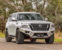 Load image into Gallery viewer, Nissan Patrol Y62 Ironman Raid Bull Bar
