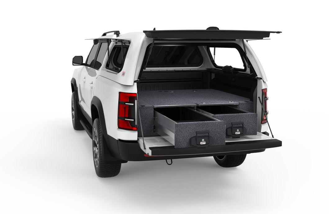 BYD Shark 6 (2025-2027) 4WD Interiors Fixed Floor Drawers Dual Cab
