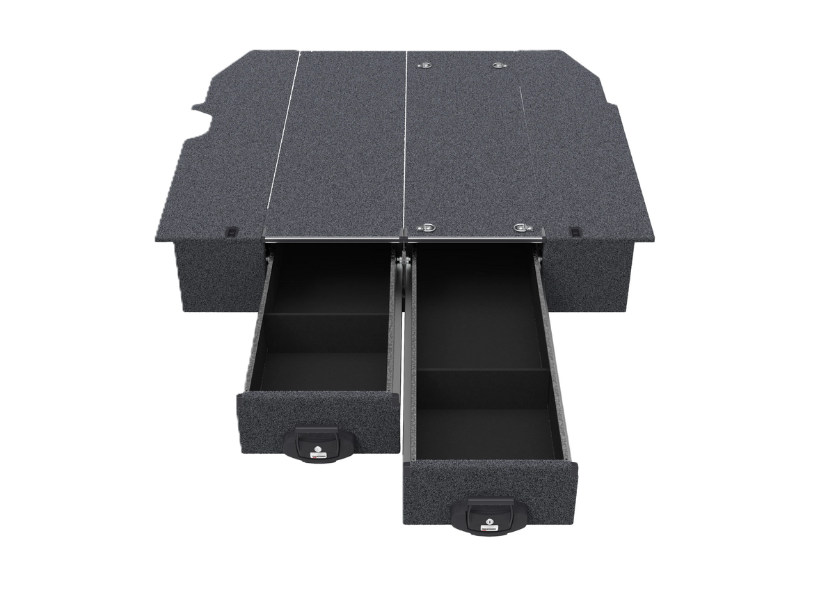 Hyundai iLoad (2009-2021) Rear Access 4WD Interiors Fixed Floor Drawer ...