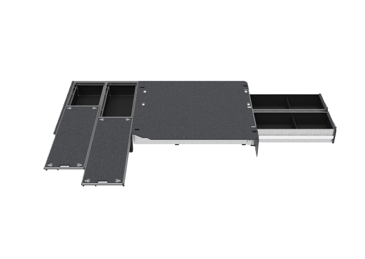 Toyota Hiace (2005-2019) Full Van 4WD Interiors Dual Roller Floor Side ...